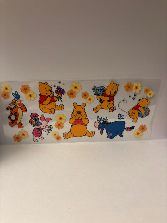 #2 WINNIE POOH FRIENDS AND FLOWERS